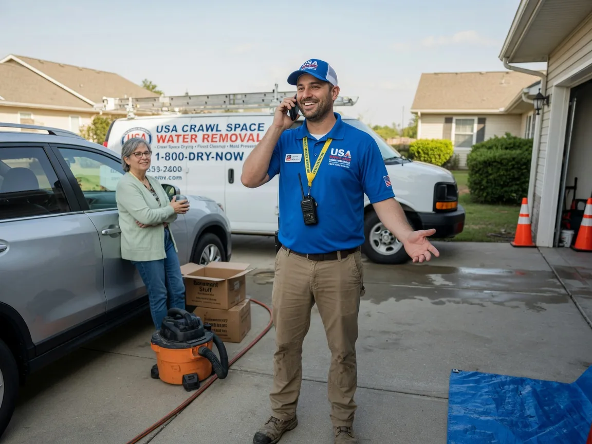Crawl Space Water Removal Columbus, NC FAQs